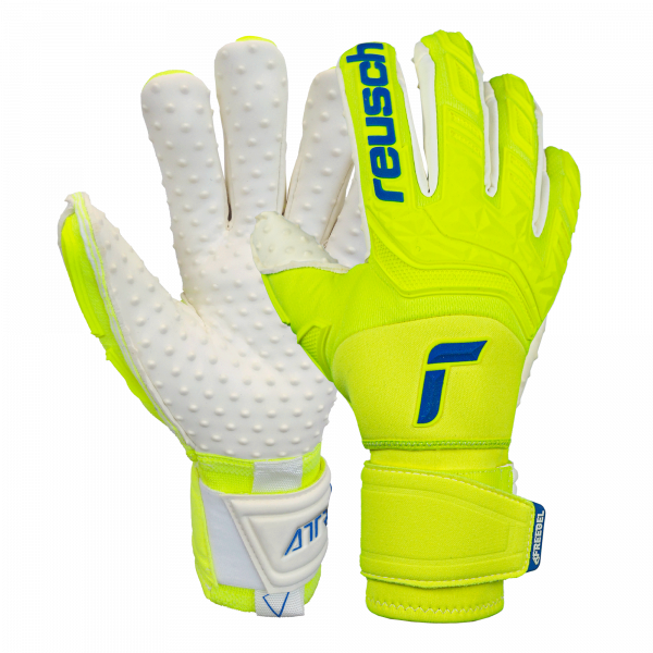 Reusch Attrakt Freegel SpeedBump Ortho-Tec 5170078 2001 white blue yellow 1